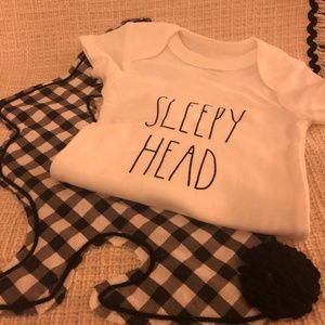 NWT Rae Dunn Unisex " SLEEPY HEAD"